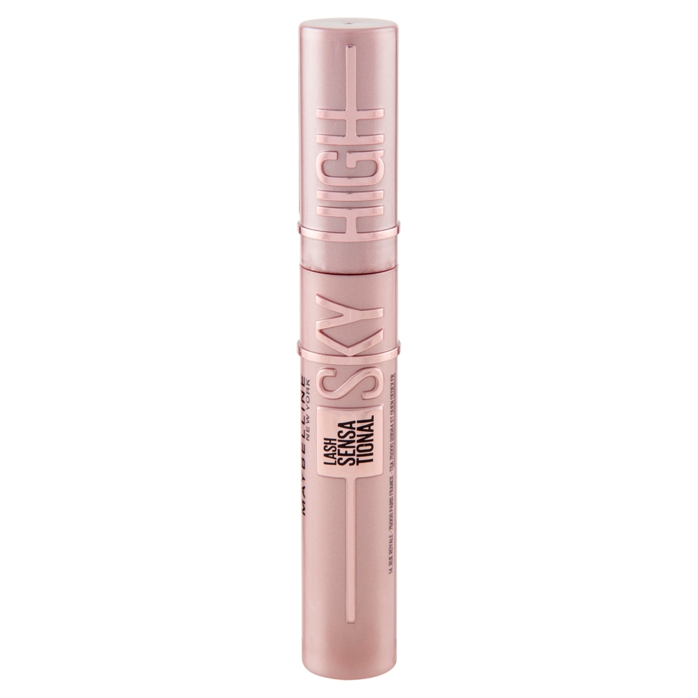 Maybelline New York Mascara Ciglia Sensazionali Sky High, Volumizzante e Allungante, Nero
